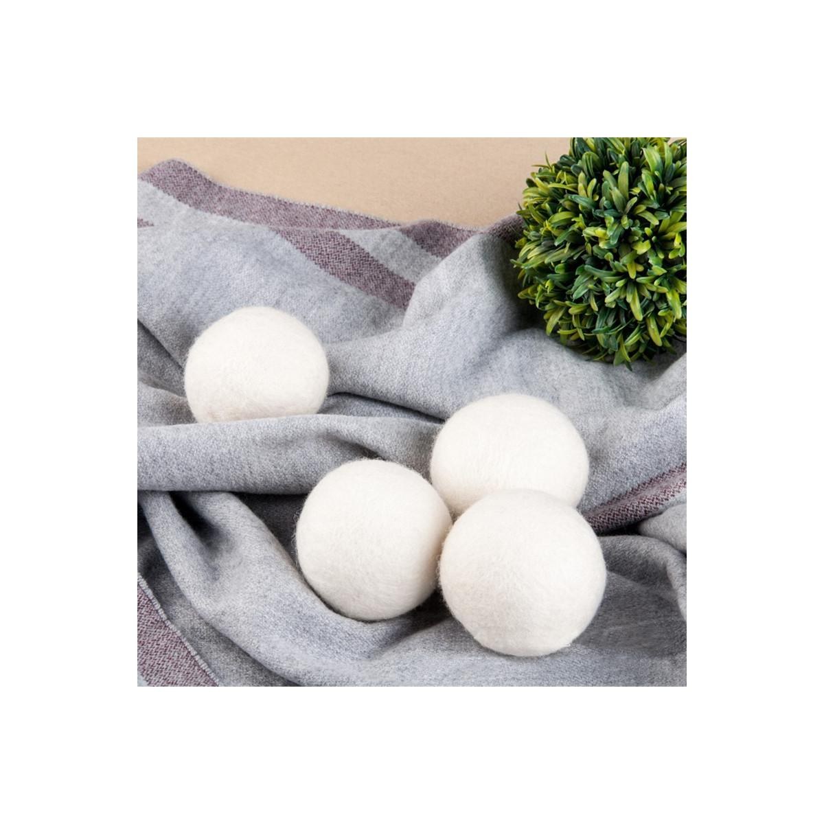 Balles de séchage en laine pour sèche-linge