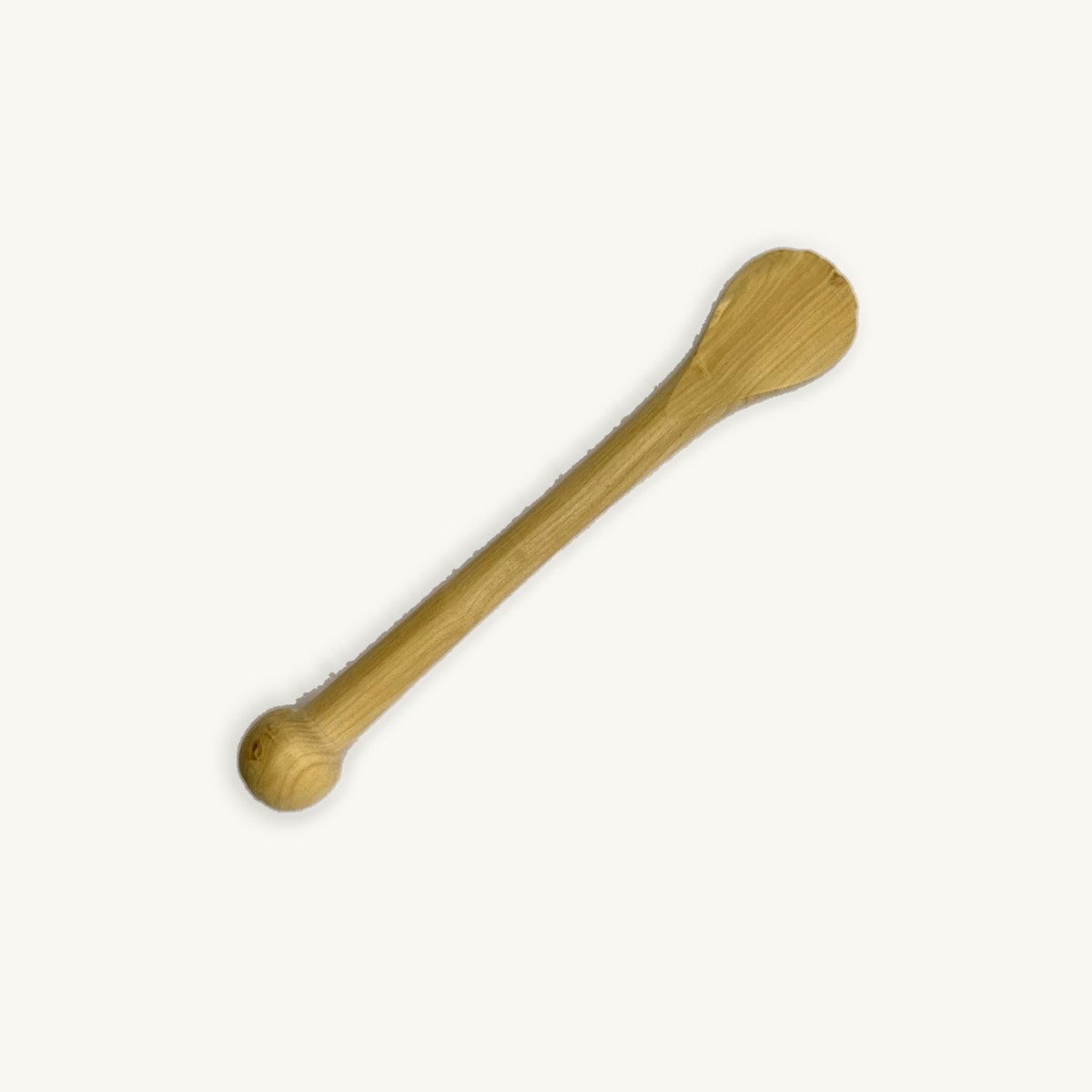 Cuillère à moutarde en bois de hêtre