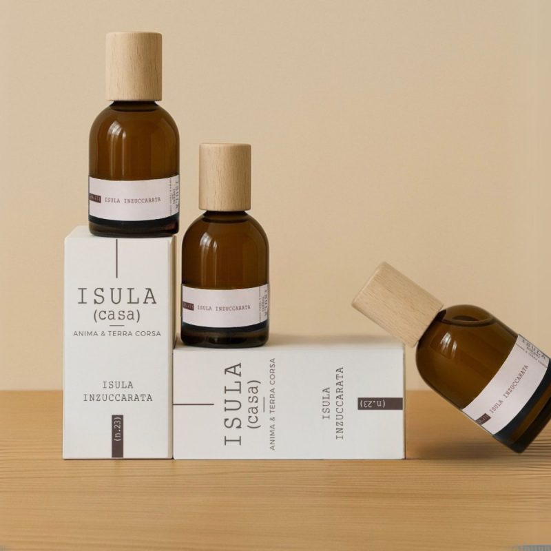 Sprays d’ambiance Isula 100 ml et leur étui